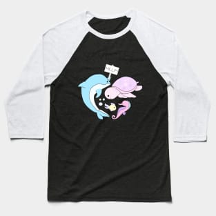 Save The Oceans Baseball T-Shirt